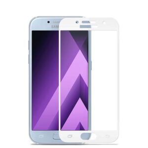 Защитное стекло 2.5D (3D) Full Cover на весь экран для Samsung Galaxy A3 2017 (A320) – White