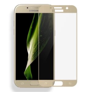 Защитное стекло 2.5D (3D) Mocolo Full Cover на весь экран для Samsung Galaxy A5 2017 (A520) – Gold