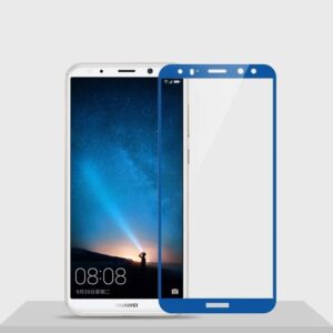 Защитное стекло 2.5D (3D) Full Cover на весь экран для Huawei Mate 10 Lite – Blue