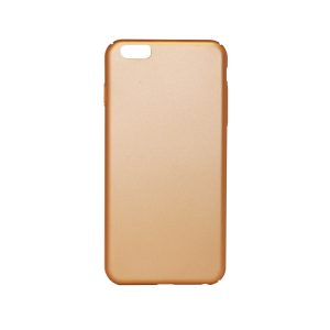 Пластиковая накладка soft-touch с защитой торцов Joyroom для  Iphone 6 Plus / 6s Plus (Gold)