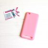 Матовый силиконовый TPU чехол для Xiaomi Redmi 5A / Redmi Go (Розовый)