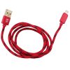 Дата кабель плетеный USB to Lightning (1m)  Red