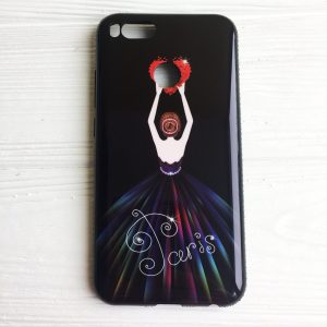 TPU чехол Magic Girl со стразами для Xiaomi Mi 5X / Mi A1 (Черный / Сердце)