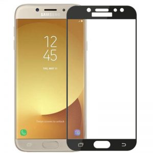 Защитное стекло 2.5D (3D) Mocolo Full Cover на весь экран для Samsung Galaxy J3 2017 (J330) – Black