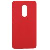 Матовый силиконовый TPU чехол для Xiaomi Redmi Note 4x / Note 4 (Snapdragon) – Красный