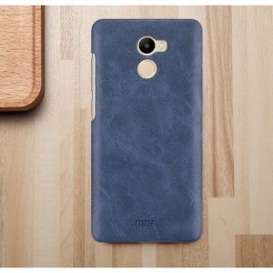 Пластиковая накладка бренда Mofi для Xiaomi Redmi 4 Dark Blue (Синий)
