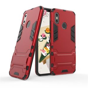 Ударопрочный чехол Transformer с подставкой для Xiaomi Redmi Note 6 Pro (Red)