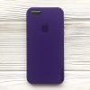 Оригинальный чехол Silicone Case с микрофиброй для Iphone 5 / 5s / SE №2 (Ultra Violet)