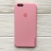 Оригинальный чехол Silicone Case с микрофиброй для Iphone 6 Plus / 6s Plus №35 (Pink)