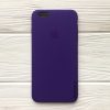 Оригинальный чехол Silicone Case с микрофиброй для Iphone 6 / 6s №2  (Ultra Violet)