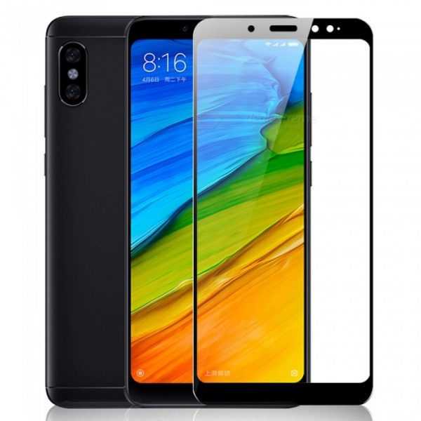 Защитное стекло 3D (5D) Full Glue Armor Glass на весь экран для Xiaomi Redmi Note 5 / 5 Pro – Black