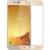 Защитное стекло 2.5D (3D) Full Cover Premium Tempered на весь экран для Samsung Galaxy J3 2017 (J330) – Gold
