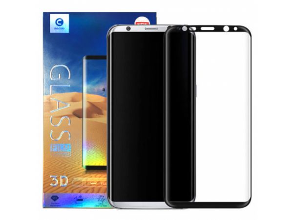 Защитное стекло 3D Mocolo Full Cover на весь экран Samsung G955 Galaxy S8 Plus – Black