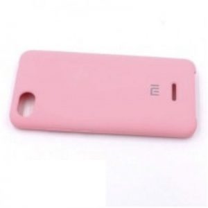 Оригинальный чехол Silicone Case с микрофиброй для Xiaomi Redmi 6A (Pink)