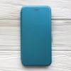 Кожаный чехол-книжка (экокожа+TPU) для Samsung A750 Galaxy A7 (2018) (Blue)