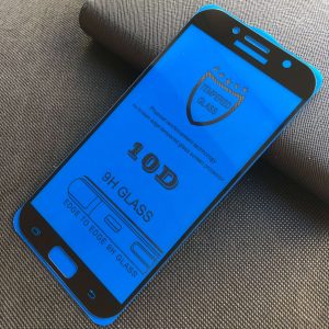 Защитное стекло 10D Full Glue Cover Glass на весь экран для Samsung Galaxy A7 2017 (A720) – Black
