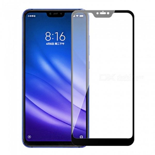 Защитное стекло 3D (5D) Full Glue Armor Glass на весь экран для Xiaomi Mi 8 Lite – Black