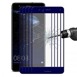 Защитное стекло 2.5D (3D) Full Cover на весь экран для Huawei P10 Lite – Blue