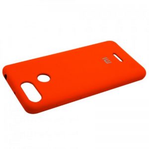 Оригинальный чехол Silicone Cover 360 с микрофиброй для Xiaomi Redmi 6 / Redmi 6A (Red)