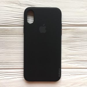 Чохол Silicone Case для Iphone XS Max Black