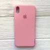 Оригинальный чехол Silicone Case с микрофиброй для Iphone XR №35 (Pink)
