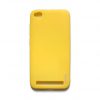 Матовый силиконовый TPU чехол для Xiaomi Redmi 4a – Желтый