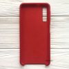Оригинальный чехол Silicone Case с микрофиброй для Samsung A750 Galaxy A7 (2018) Красный 14893