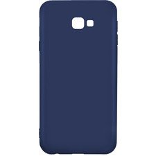 Матовый cиликоновый чехол (накладка) для Samsung J415 Galaxy J4 Plus (Navy Blue)