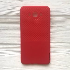 Красный силиконовый (TPU) чехол (накладка) для Samsung J710 Galaxy J7 (2016) (Red)