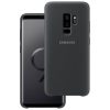 Оригинальный силиконовый (TPU) чехол Silicone Cover с микрофиброй для Samsung G965 Galaxy S9 Plus (Black)
