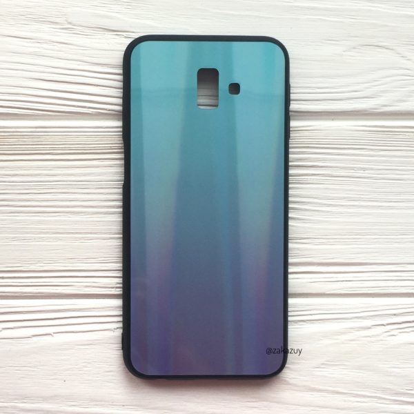 Чехол с градиентом для Samsung Galaxy J6 Plus 2018 (J610) (Blue / Violet)