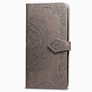 Кожаный чехол-книжка Art Case с визитницей для Xiaomi Redmi Note 5 / 5 Pro (Grey)