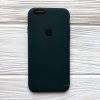 Оригинальный чехол Silicone Case с микрофиброй для Iphone 6 / 6s №49 (Dark Green)