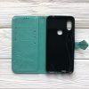 Кожаный чехол-книжка Art Case с визитницей для Xiaomi Redmi Note 6 / 6 Pro (Зеленый) 17439