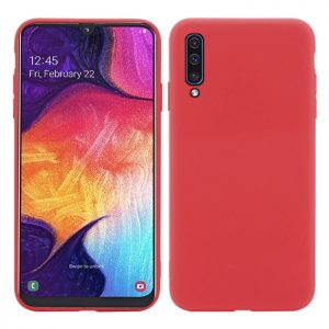Матовый силиконовый (TPU) чехол для Samsung Galaxy A50 2019 (A505) / A30s 2019 (A307) (Красный)