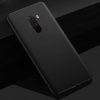 Матовый силиконовый TPU чехол на Xiaomi Pocophone F1 (Черный)