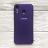 Оригинальный чехол Silicone Cover 360 с микрофиброй для Samsung M20 (Фиолетовый)