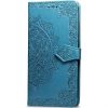 Кожаный чехол-книжка Art Case с визитницей для Xiaomi Mi 10 / Mi 10 Pro – Синий