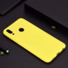 Матовый силиконовый (TPU) чехол (накладка) для Xiaomi Redmi 7 (Желтый)