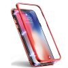 Магнитный противоударный чехол (бампер) для Iphone XS Max (Красный / Red)