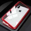 Магнитный противоударный чехол (бампер) для Iphone XS Max (Красный / Red) 18192