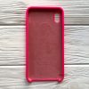 Оригинальный чехол Silicone Case с микрофиброй для Iphone XS Max №47 (Ultra Pink) 17869