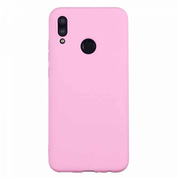 Матовый силиконовый TPU чехол на Huawei Y6 2019 / Honor 8A (Розовый)