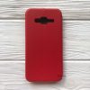 Кожаный чехол-книжка 360 с визитницей для Samsung J310 Galaxy J3 2016 (Красный) 20530