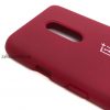 Оригинальный чехол Silicone Cover 360 с микрофиброй для OnePlus 7 (Hot Pink) 22217