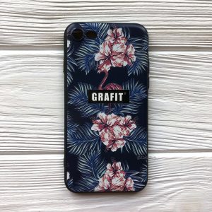 Cиликоновый чехол Omeve Pictures для Iphone 7 / 8 / SE (2020) – Grafit