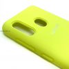 Оригинальный чехол Silicone Cover 360 с микрофиброй для Samsung A205 / A305 Galaxy A20 / A30 (Yellow) 21932