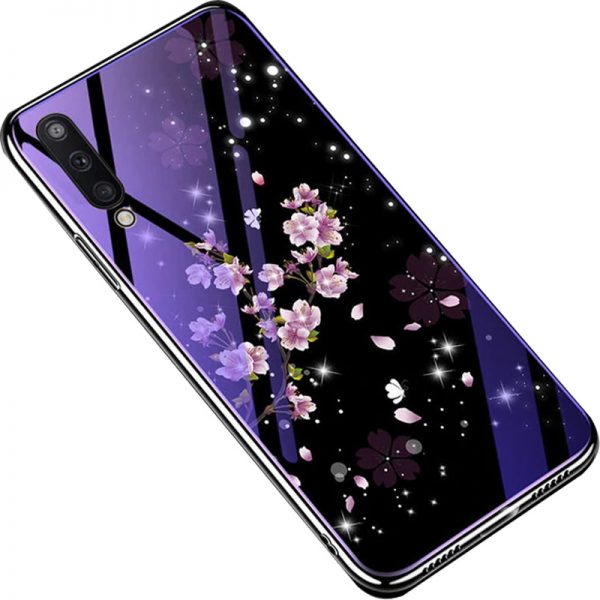 Чохол TPU+Glass Fantasy для Samsung Galaxy A50/A30s Flowers