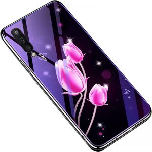 TPU+Glass чехол Fantasy с глянцевыми торцами для Samsung Galaxy A50 2019 (A505) / A30s 2019 (A307) (Tulip)