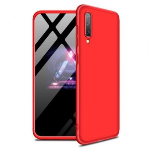 Матовый пластиковый чехол GKK 360 градусов для Samsung Galaxy A50 2019 (A505) / A30s 2019 (A307) (Red)